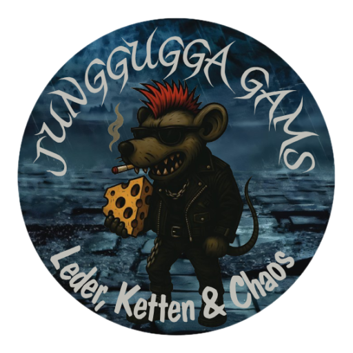 Junggugga Gams - Leder, Ketten & Chaos